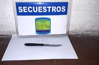 Dos hombres amenazaron con un cuchillo a tres menores para robarles