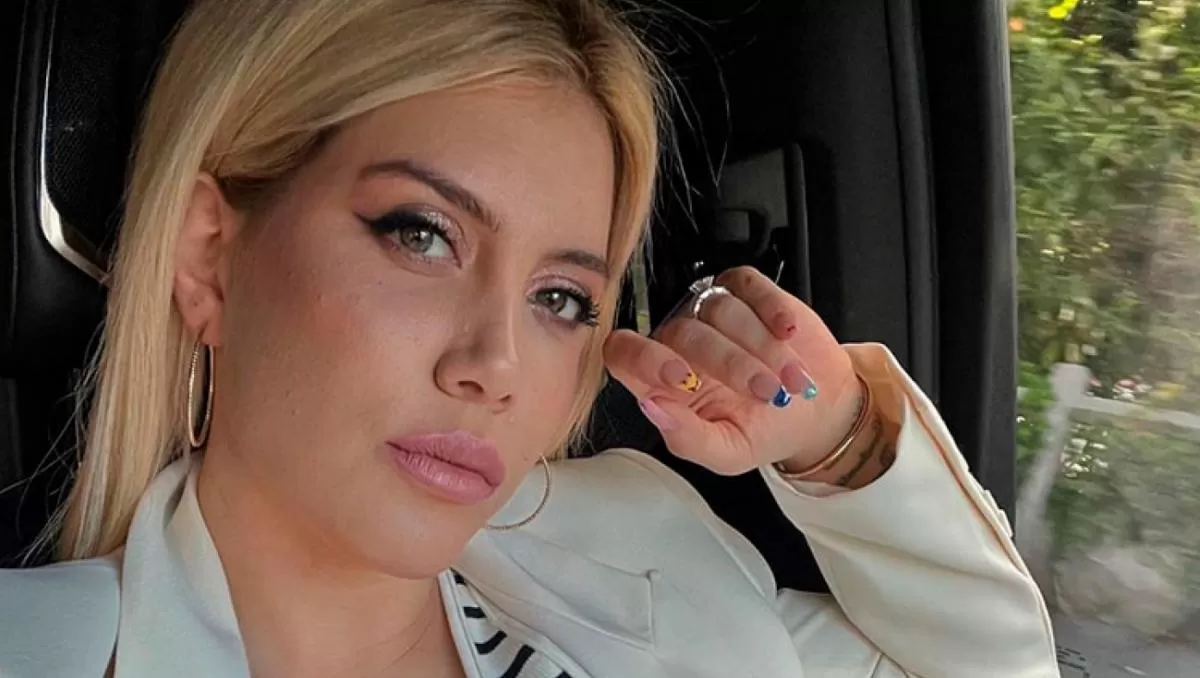 Wanda Nara publicó en Instagram un chat con Maxi López