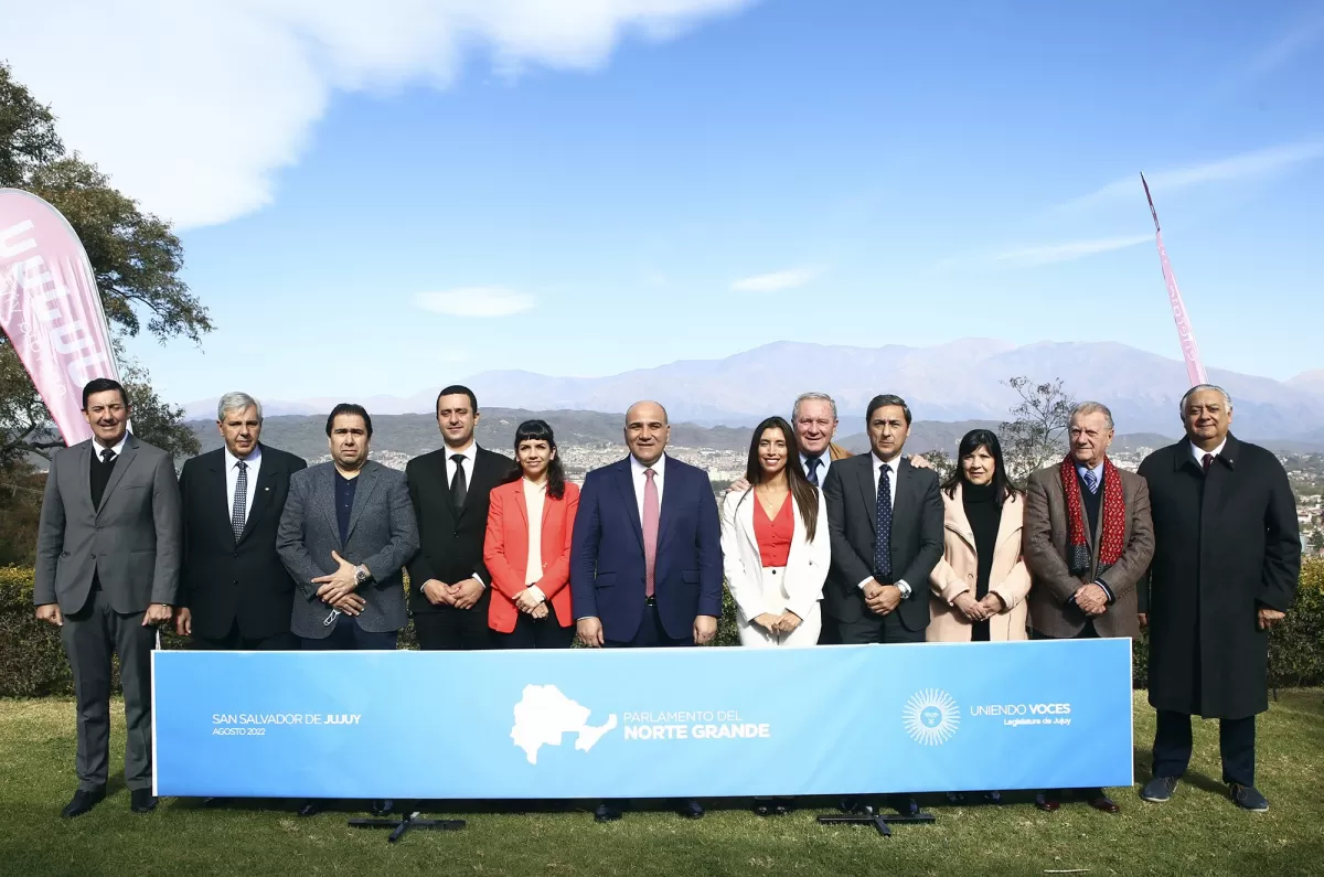 EN JUJUY. El evento reúne a vicegobernadores y parlamentarios de 10 provincias de la región. 