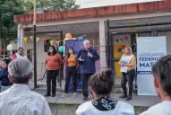 “El problema central en la niñez es la malnutrición”, dijo Masso en barrio Alberdi Norte