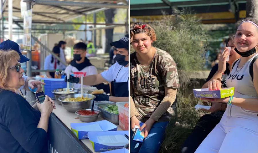 El sándwich de milanesa tucumano se lució en el Campeonato Federal del Asado