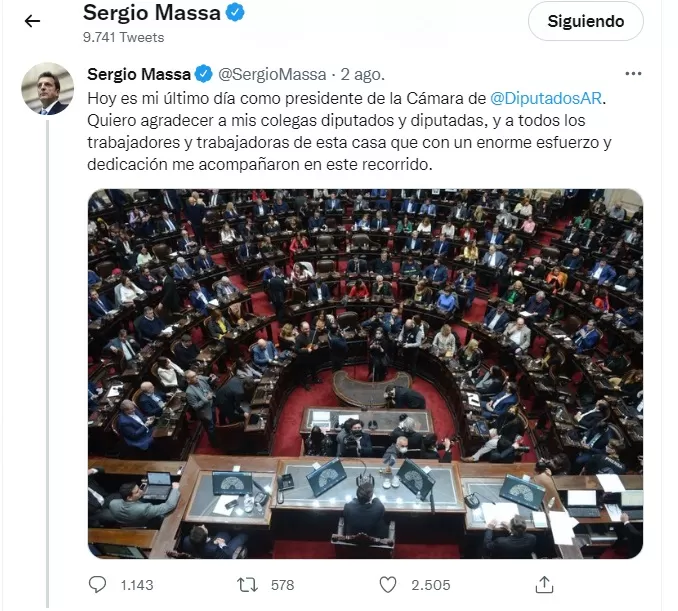 El ministro de Economía es quien más usa la red Twitter para comunicar sus decisiones. 