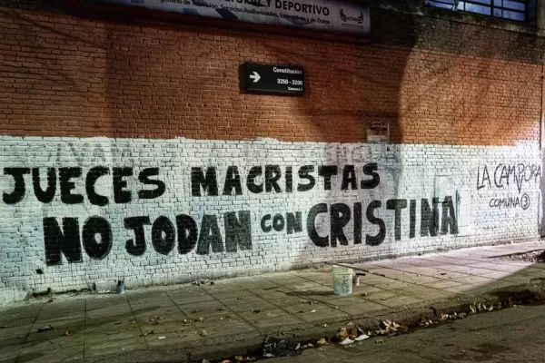 La Cámpora y los jueces: “Quieren proscribir a Cristina”