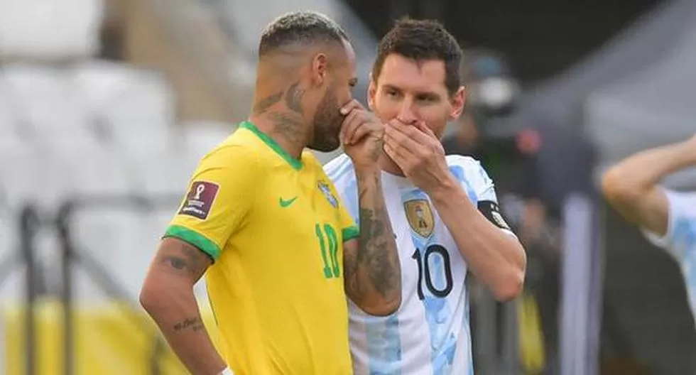 Neymar y Messi 