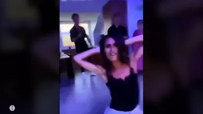 EN INSTAGRAM. Alguien levantó el video de  la red social. 