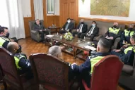 Jaldo y la Plana Mayor de la Policía analizaron los operativos contra el narcotráfico y narcomenudeo