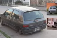 Inseguridad en Barrio Modelo: le robaron las ruedas traseras a tres autos estacionados en la calle