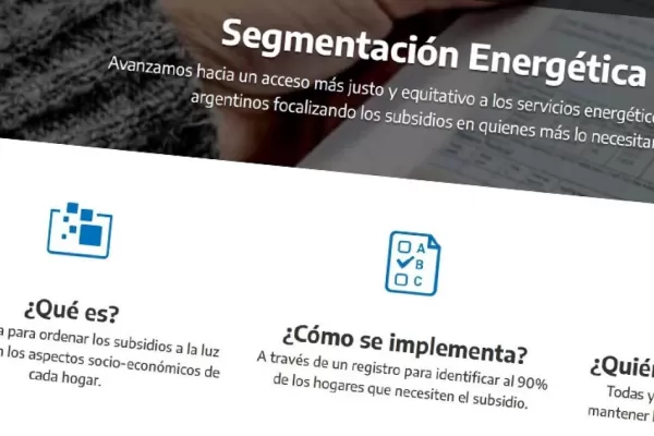 Boletas de la luz: ordenan al Ersept que resuelva los reclamos por segmentaciones tarifarias erróneas