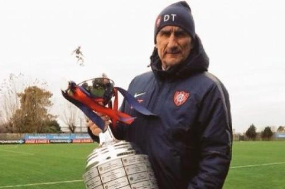 Bauza y la Copa Libertadores que ganó con San Lorenzo en 2014.