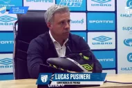 Lucas Pusineri: la idea es ir partido a partido y que el equipo siga teniendo vuelo