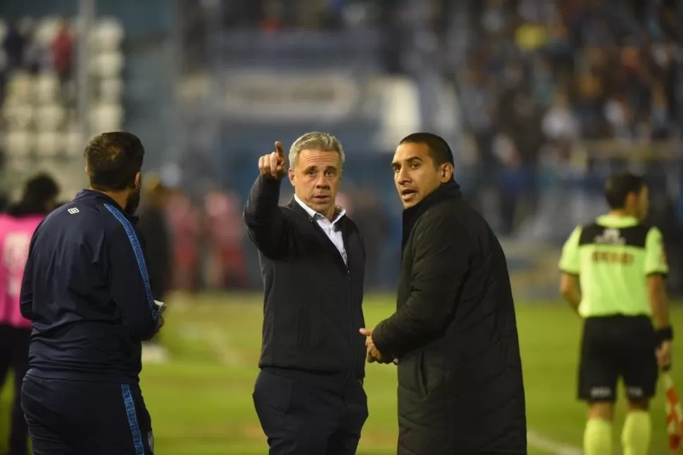 DT EN ACCIÓN Lucas Pusineri, estratega de Atlético Tucumán, palpitó el partido contra Boca Juniors de este domingo. LA GACETA / foto de Diego Aráoz