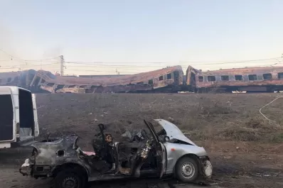 Rusia atacó una estación de trenes en Ucrania