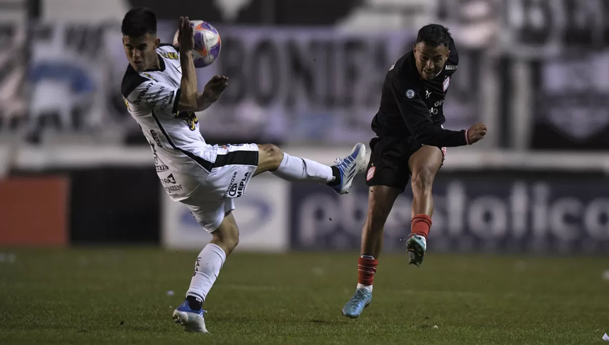 NUEVA CHANCE. Brian Andrada ingresaría como titular en San Martín, en reemplazo del lesionado Rodrigo Gómez.