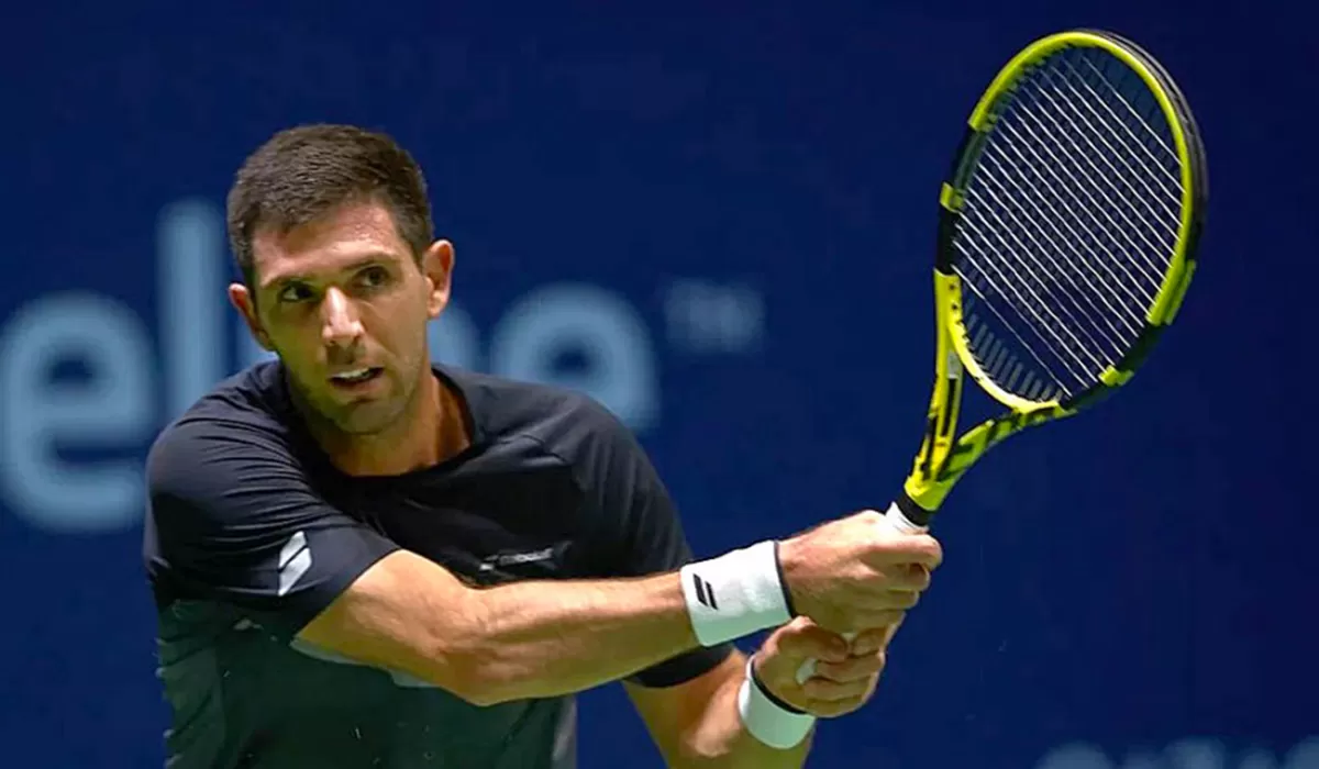 Federico Delbonis avanzó a octavos de final del Challenger chileno de Concepción