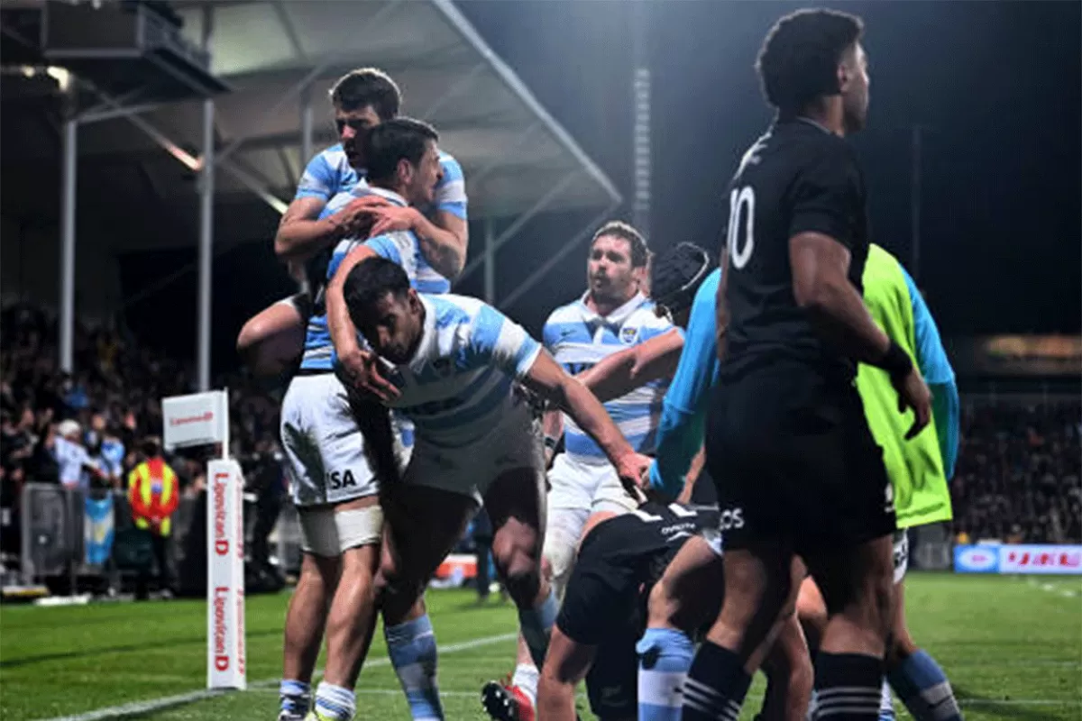 Así quedaron las posiciones del Rugby Championship tras la victoria de Los Pumas ante los All Blacks