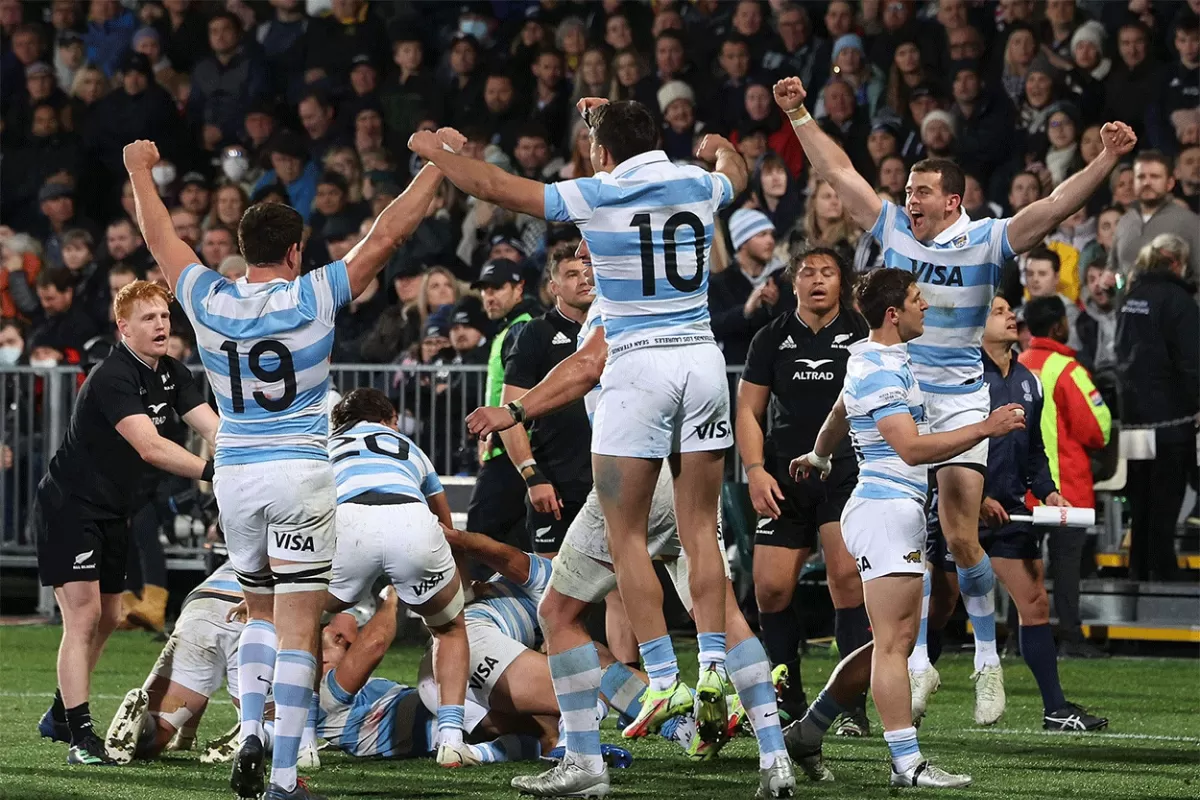 Noche histórica en Nueva Zelanda: Los Pumas vencieron a los All Blacks