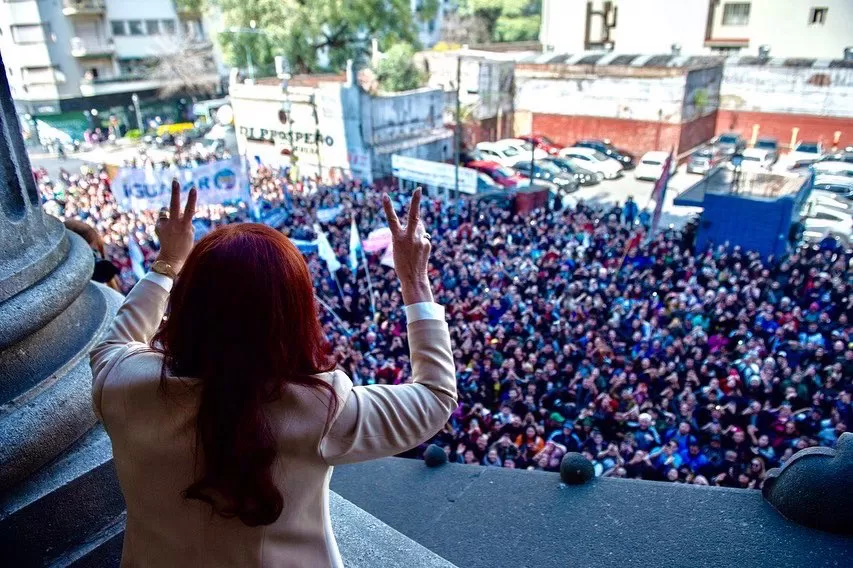 APOYO DE MILITANTES. El peronismo los pasos a seguir para acompañar a Cristina Fernández de Kirchner.