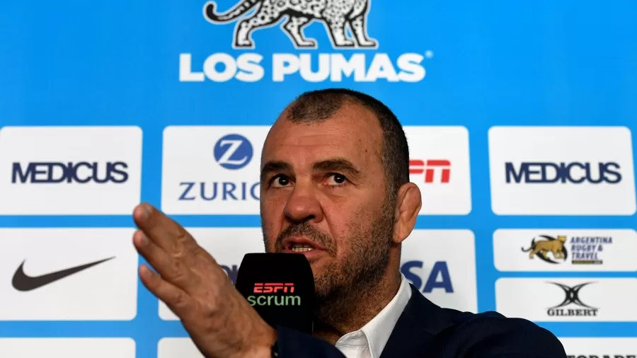 El entrenador Cheika.