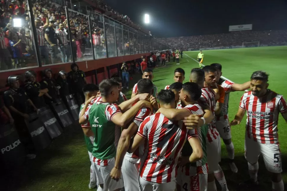 LA ÚLTIMA. San Martín viene de golear a Güemes, en La Ciudadela, en un partido que mostró una mejoría del equipo que conduce Pablo De Muner.