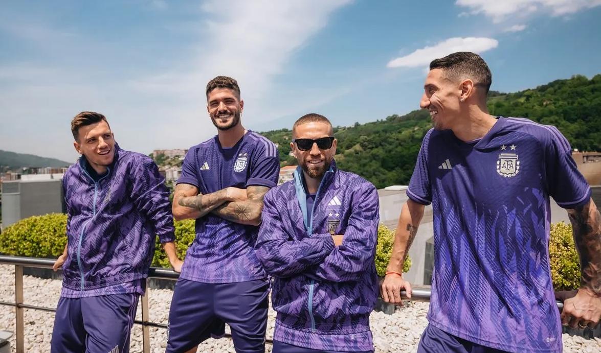 Así será la camiseta suplente de la Selección Argentina en el Mundial