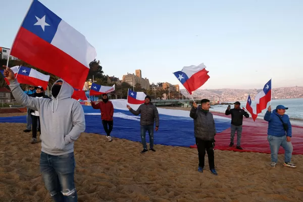 Debate caliente en Chile, a días del referendo