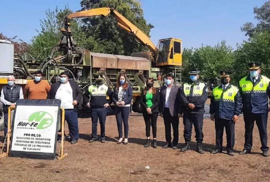 Compactaron vehículos de Los Aguirre, San Pablo y Amaicha del Valle