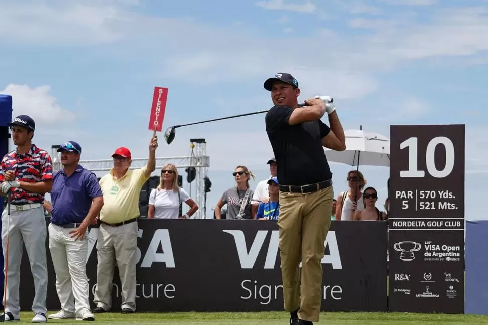 ESTELAR. Andrés Romero, una de las figuras más convocantes del golf. pga tour (archivo)