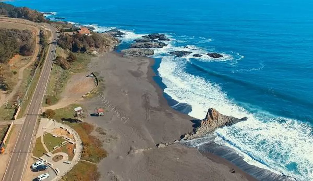 El trágico desenlace ocurrió en la playa Peuño. 