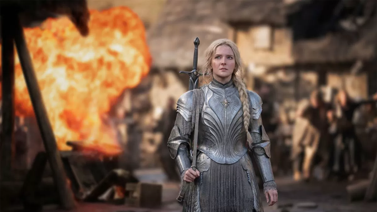 AVENTURAS. La historia creada por Tolkien revive en la serie de Amazon. 