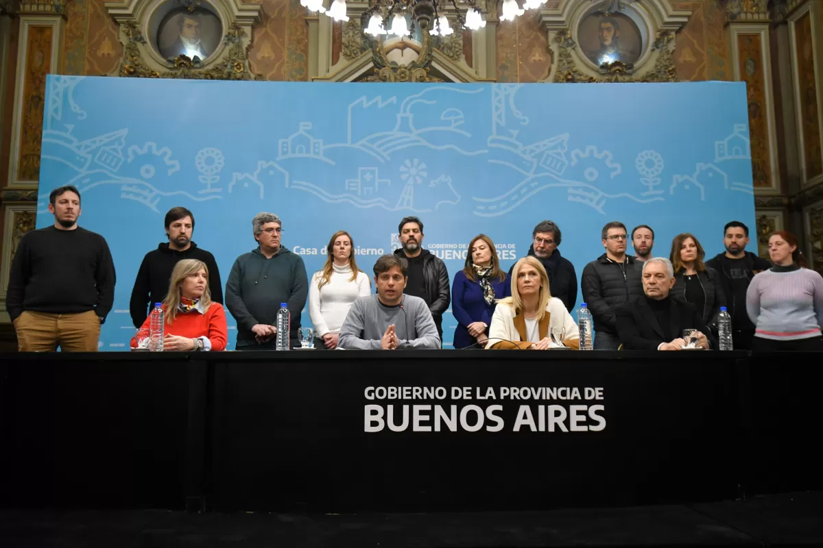 INTENTO DE MAGNICIDIO A CRISTINA. El gobernador bonaerense se solidarizó con la vicepresidenta. Foto tomada de Twitter: @kicillofok.