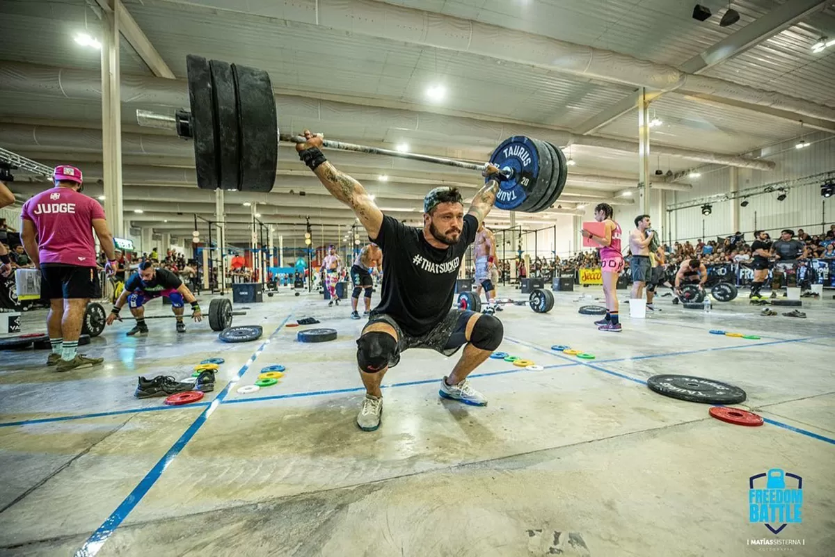 Torneo de crossfit: competencia internacional