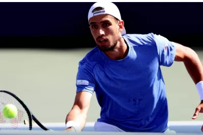 Cachín no pudo con Moutet y se despidió del US Open