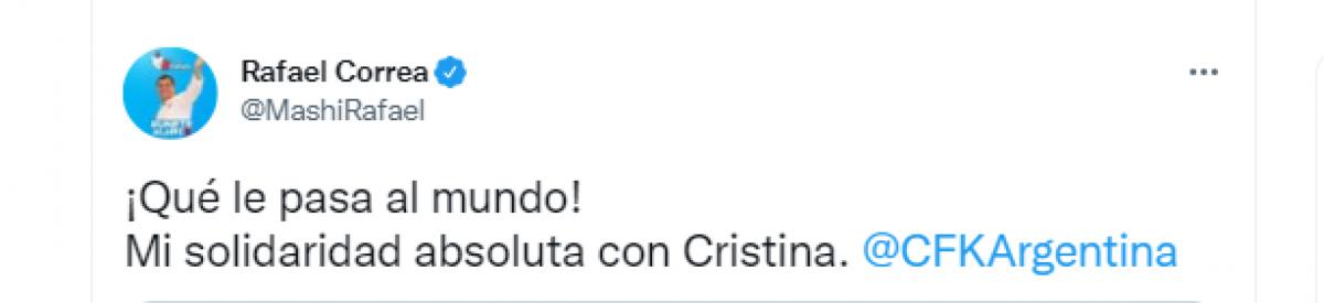 Cuál fue la reacción de los líderes de la región al atentado contra Cristina Kirchner