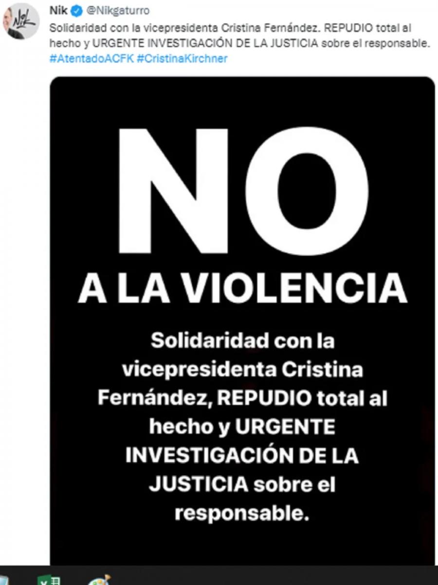 ¿Qué dijeron los famosos sobre el ataque contra Cristina Kirchner?