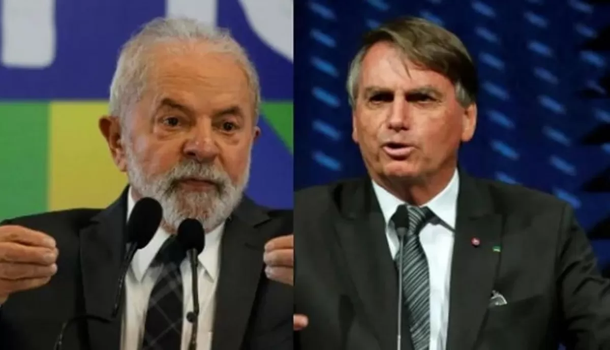 Lula y Bolsonaro. FOTO TOMADA DE TWITTER @LANACION