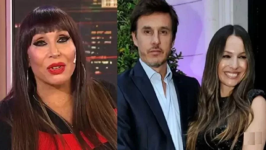 Moria, con los tapones de punta contra Morián y Pampita. 