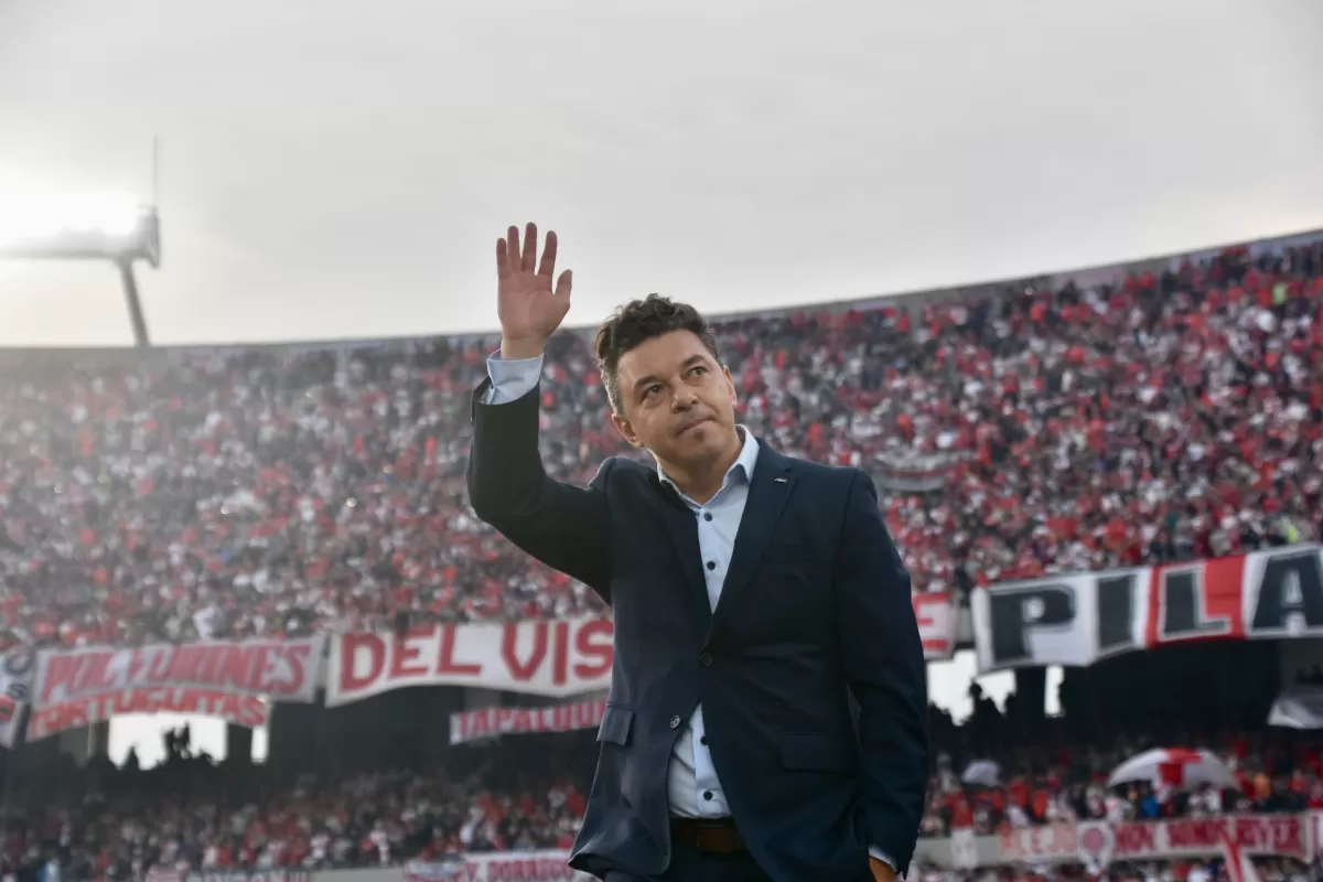 DT DE RIVER PLATE. Marcelo Gallardo. 