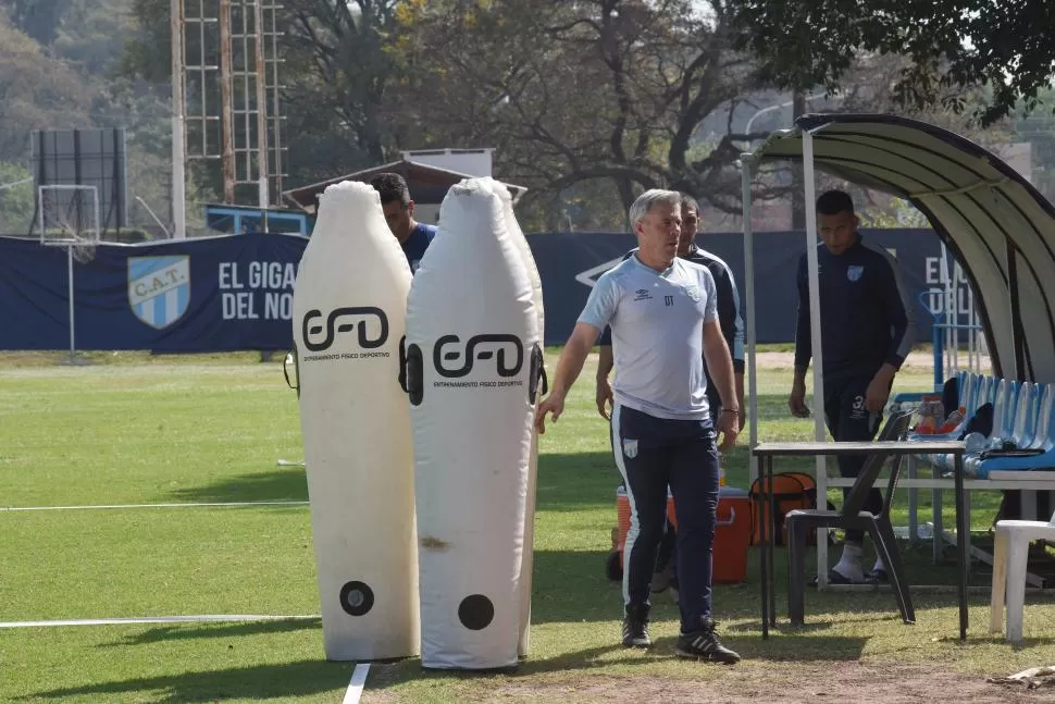 TRANQUILO. Pusineri remarcó que los jugadores ya pasaron el mal momento. la gaceta / foto de analia jaramillo 