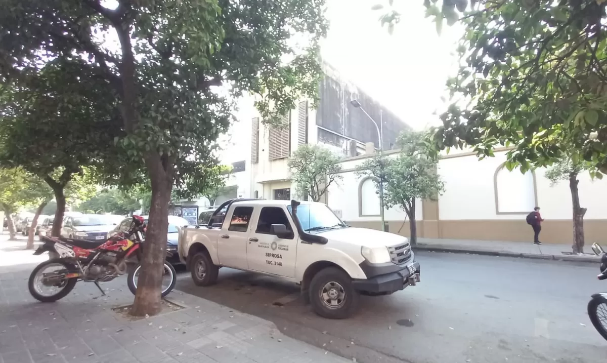 Equipo del Siprosa en el colegio. LA GACETA / ANALÍA JARAMILLO