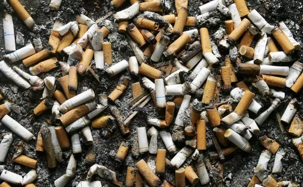 MUY CONTAMINANTES. Una sola colilla basta para arruinar 1.000 litros de agua, advierten los expertos. reuters 