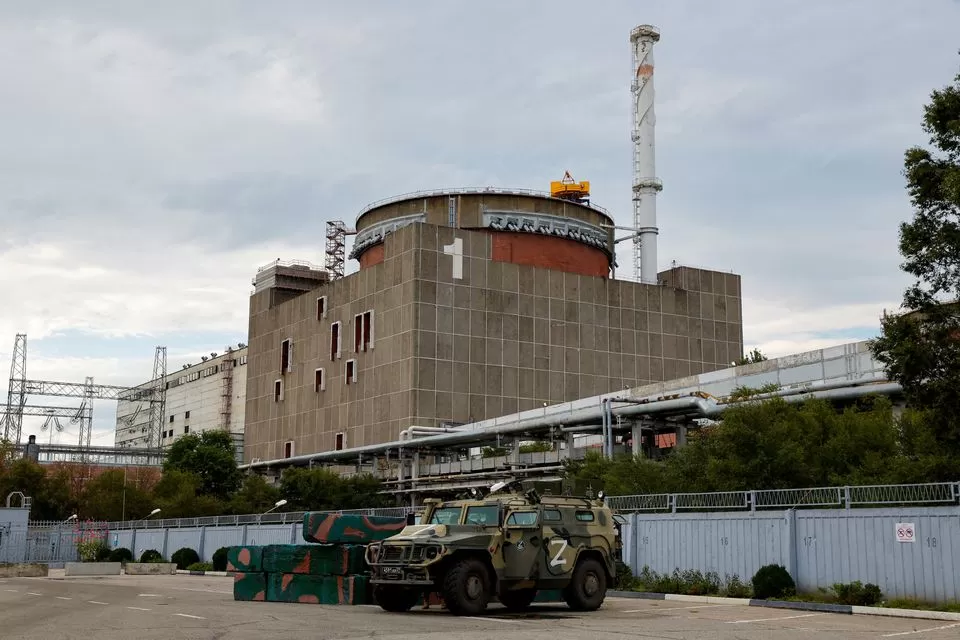 PLANTA NUCLEAR. Tensión en Zaporiyia por los bombardeos. Foto de Reuters