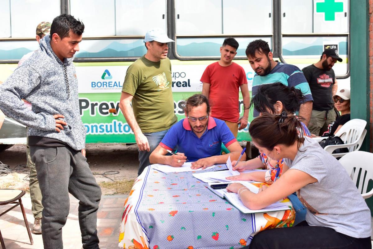 Boreal Salud y su Fundación brindan atención médica gratuita con un colectivo sanitario