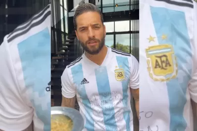Maluma vuelve a la Argentina: lo anunció con el mate y la camiseta de la Selección