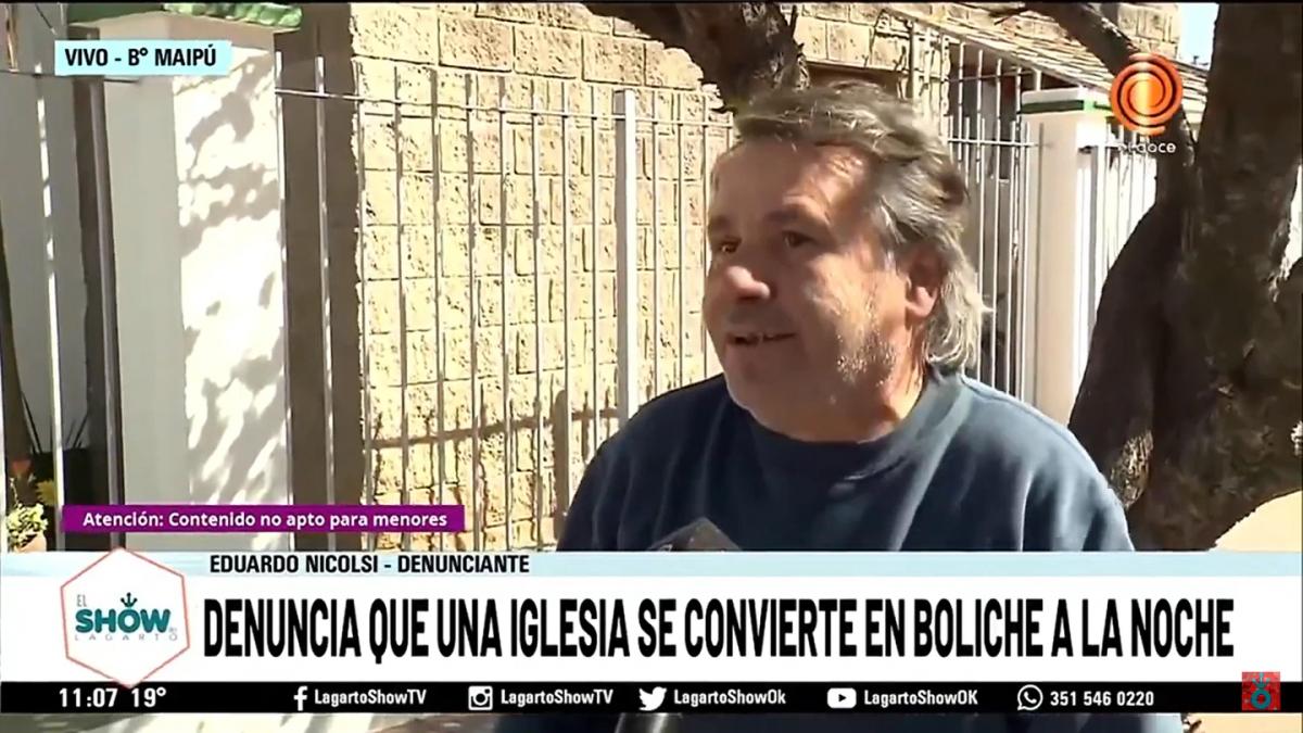 Denuncian a una iglesia que se convierte en boliche: “Alaban a Dios escuchando a la Mona Jiménez”: