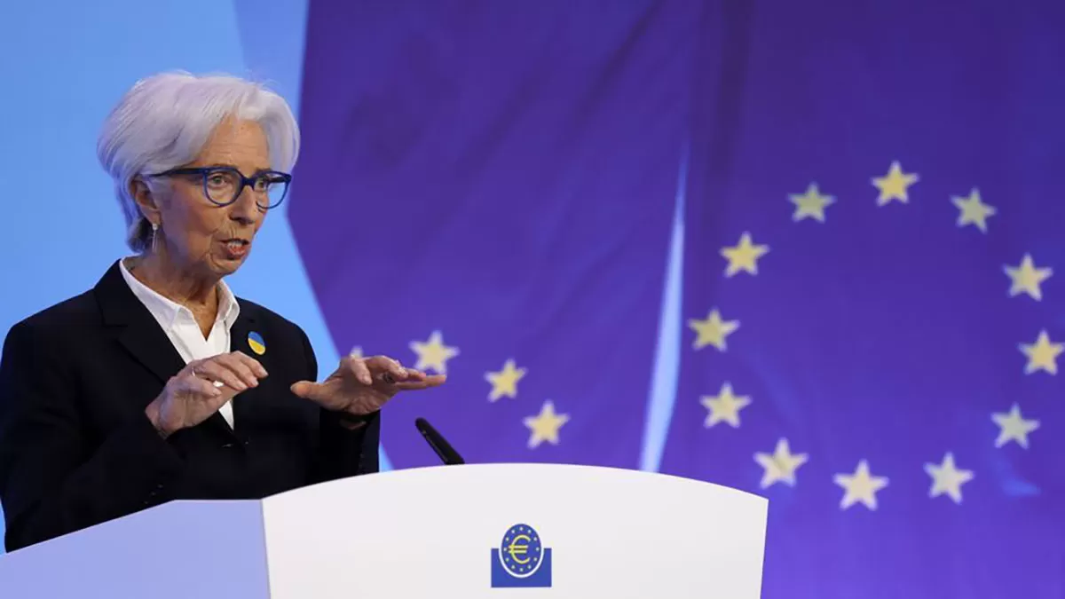 La presidenta del Banco Central Europeo (BCE), Christine Lagarde