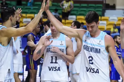 Básquet: la Argentina derrotó a Venezuela, y jugará las semifinales de la AmeriCup