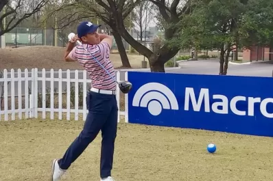 Golf: tres tucumanos al frente