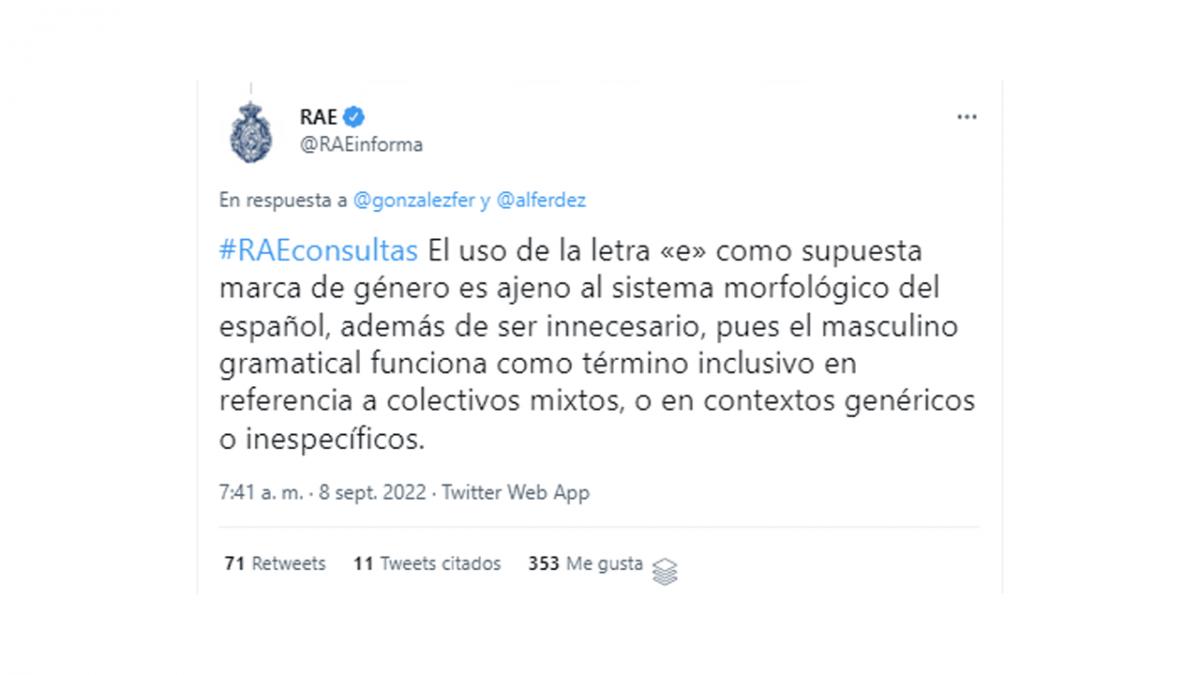 La Real Academia Española corrigió a Alberto Fernández por decir “chique”