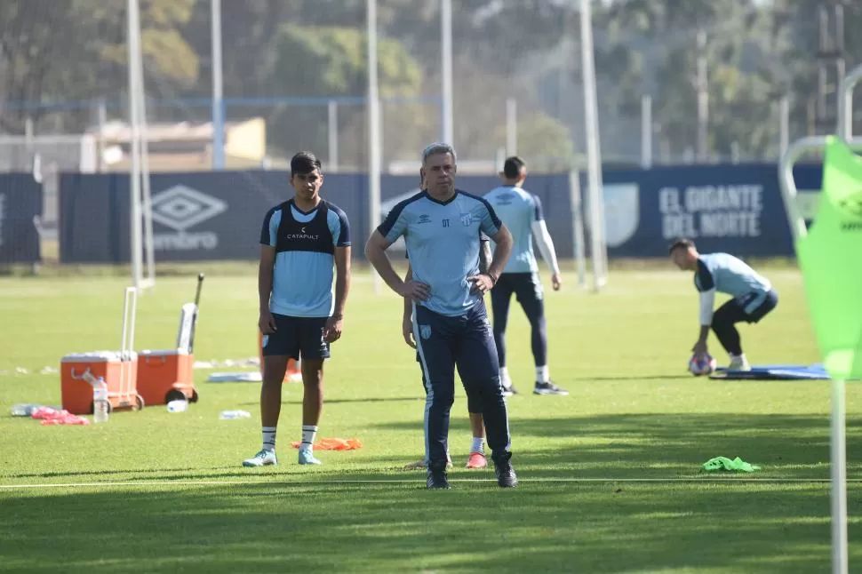 RESPETADO. Lucas Pusineri se ganó elogios de casi todos los técnicos a los que enfrentó. Rodolfo De Paoli y Claudio Vivas fueron los últimos en remarcar el gran trabajo de “Pusi” desde que llegó a Tucumán. 