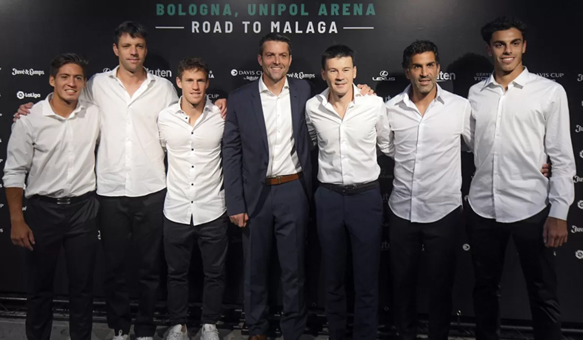 PRONÓSOTICO. El presidente de la Asociación Argentina de Tenis, Agustín Calleri, confía en el triunfo del equipo nacional en la serie de grupos de las finales de la Copa Davis.